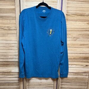 Izod Saltwater Long Sleeve T-Shirt  E. Coast Sails & Suds Brew Fest 3rd Annual L